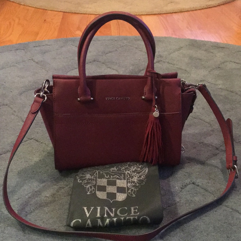 Vince Camuto Heno Leather Satchel